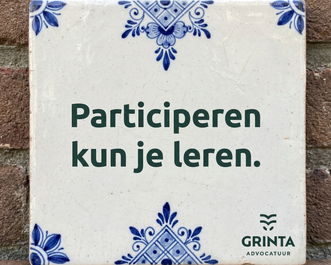 Participatie Omgevingswet: Een wassen neus?